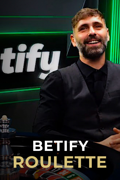 Betify Roulette, table en direct